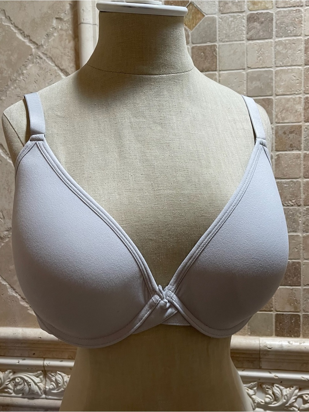 Lucky Brand padded white underwire bra